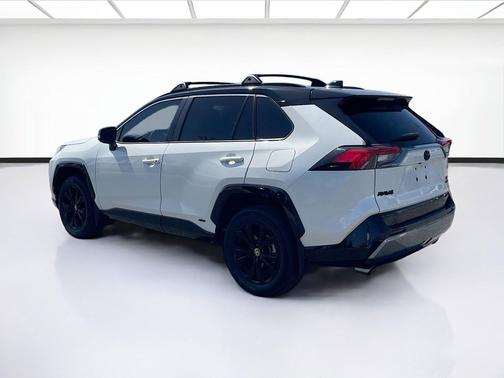 Midnight Black Metallic 2022 Toyota RAV4 Hybrid SE