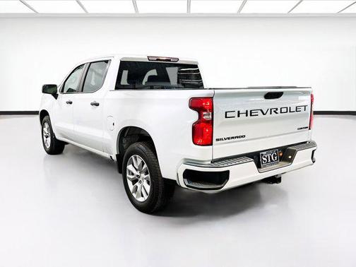 Summit White 2022 Chevrolet Silverado 1500 Custom