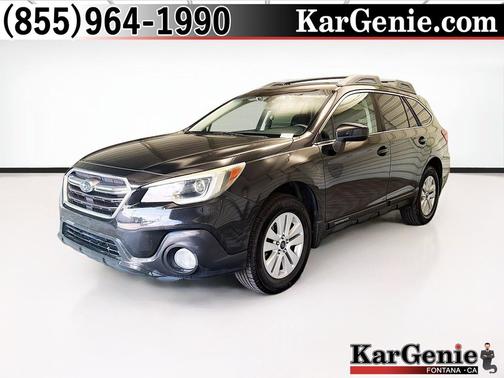 Crystal Black Silica 2019 Subaru Outback 2.5i Premium