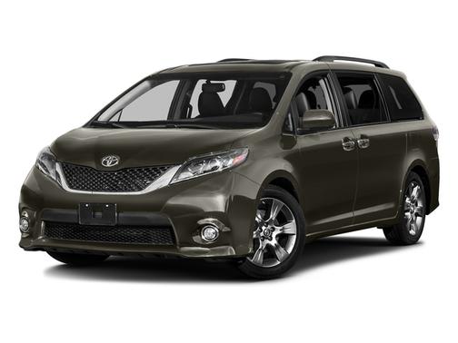 Predawn Gray Mica 2017 Toyota Sienna SE Premium