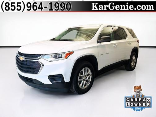 Summit White 2021 Chevrolet Traverse LS