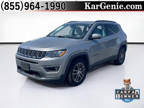 Billet Silver Metallic Clearcoat 2019 Jeep Compass Latitude