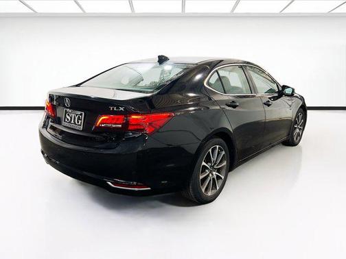 Crystal Black Pearl 2015 Acura TLX V6 Tech
