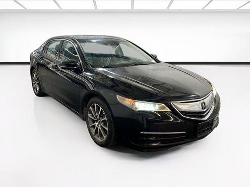 Crystal Black Pearl 2015 Acura TLX V6 Tech