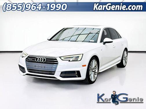Ibis White 2018 Audi A4 2.0T Premium Plus