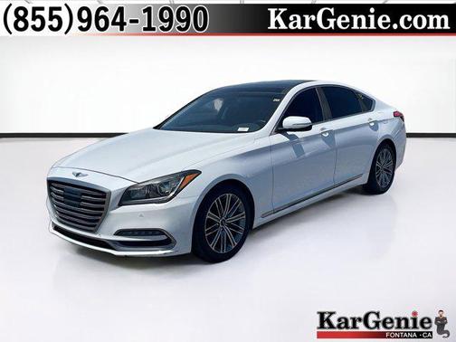 Casablanca White 2018 Genesis G80 3.8