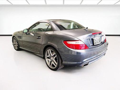 Steel Gray Metallic 2015 Mercedes-Benz SLK-Class SLK350