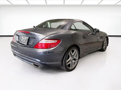 Steel Gray Metallic 2015 Mercedes-Benz SLK-Class SLK350