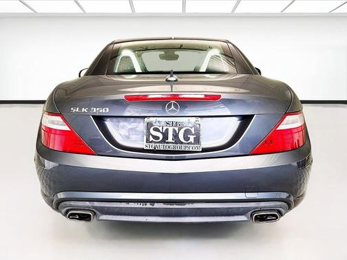 Steel Gray Metallic 2015 Mercedes-Benz SLK-Class SLK350
