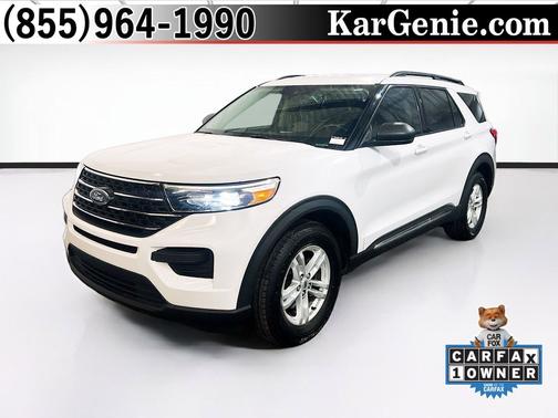 Oxford White 2020 Ford Explorer XLT