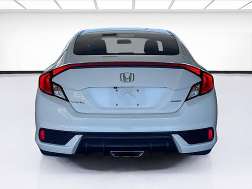 Platinum White Pearl 2019 Honda Civic Sport