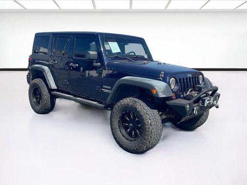 True Blue Pearl 2013 Jeep Wrangler Unlimited Sport