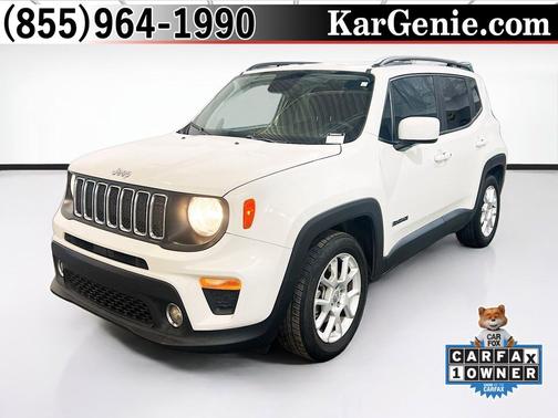 Alpine White Clearcoat 2020 Jeep Renegade Latitude