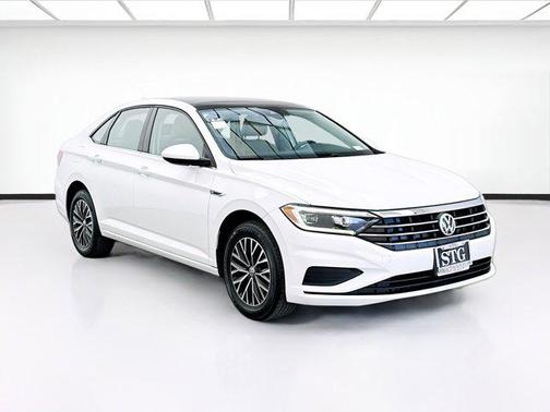 Pure White 2019 Volkswagen Jetta 1.4T SEL
