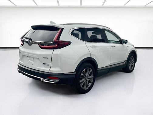 Platinum White Pearl 2020 Honda CR-V Hybrid Touring