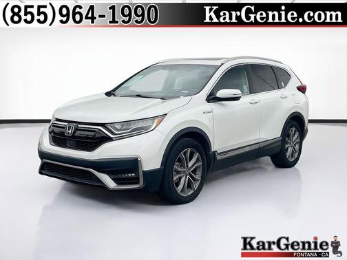 Platinum White Pearl 2020 Honda CR-V Hybrid Touring