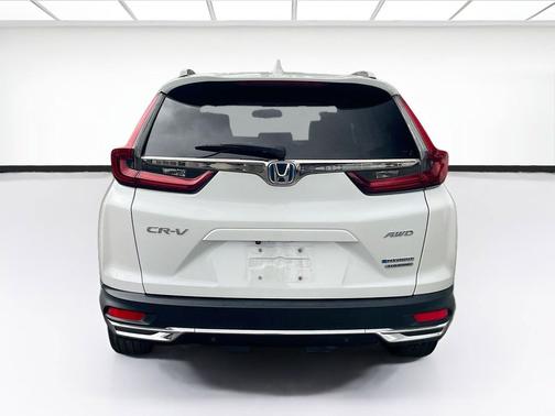 Platinum White Pearl 2020 Honda CR-V Hybrid Touring