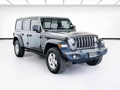 Granite Crystal Metallic Clearcoat 2018 Jeep Wrangler Unlimited Sport