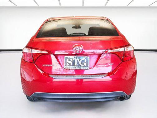 Barcelona Red Metallic 2018 Toyota Corolla LE