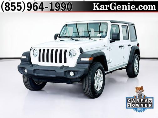 Bright White Clearcoat 2020 Jeep Wrangler Unlimited Sport