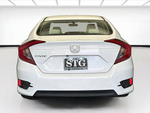 Taffeta White 2016 Honda Civic LX