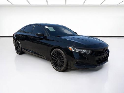 Crystal Black Pearl 2021 Honda Accord LX 1.5T