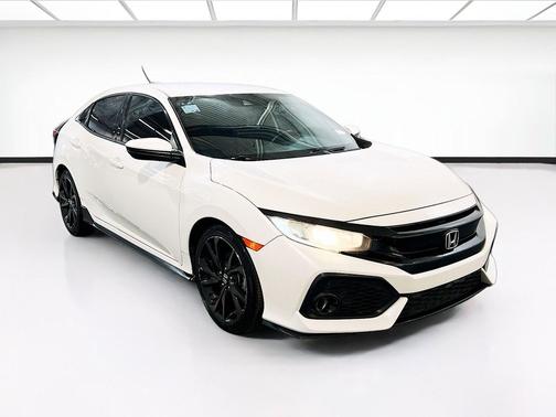 White Orchid 2019 Honda Civic Sport