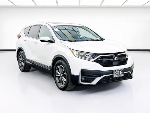 Platinum White Pearl 2020 Honda CR-V EX