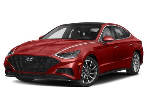 Calypso Red 2021 Hyundai SONATA Limited