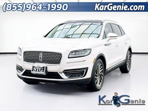 White Platinum 2019 Lincoln Nautilus Reserve