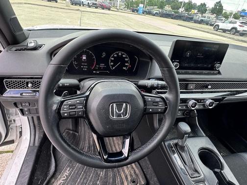 Platinum White Pearl 2024 Honda Civic Sport