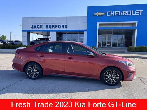 Fire Orange 2023 Kia Forte GT-Line