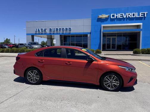 Fire Orange 2023 Kia Forte GT-Line