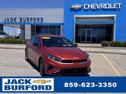 Fire Orange 2023 Kia Forte GT-Line