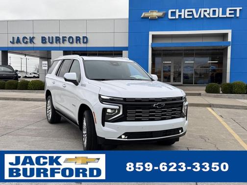 Polar White Tricoat 2026 Chevrolet Tahoe 4WD High Country