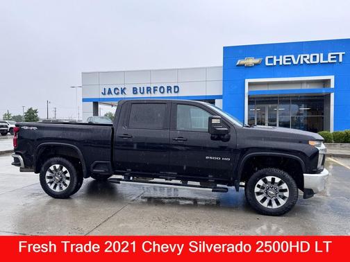 Black 2021 Chevrolet Silverado 2500 LT