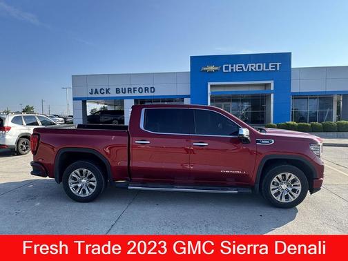 Volcanic Red Tintcoat 2023 GMC Sierra 1500 Denali