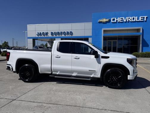 Summit White 2023 GMC Sierra 1500 Elevation