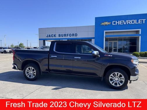 Dark Ash Metallic 2023 Chevrolet Silverado 1500 LTZ