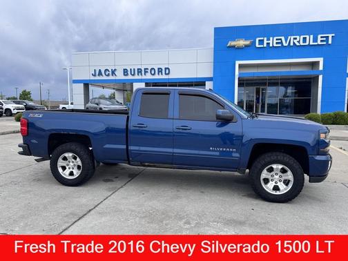 Deep Ocean Blue Metallic 2016 Chevrolet Silverado 1500 2LT