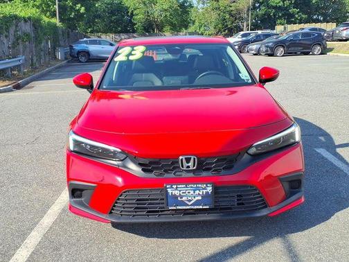Red 2023 Honda Civic EX-L