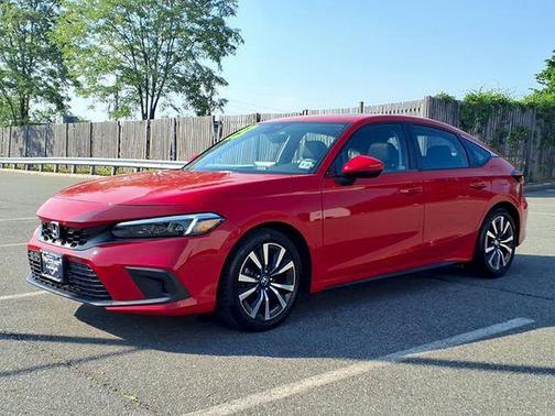 Red 2023 Honda Civic EX-L