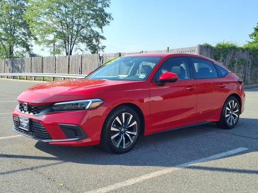 Red 2023 Honda Civic EX-L