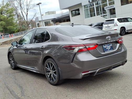Gray 2021 Toyota Camry SE
