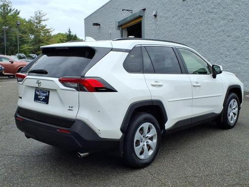 Super White 2019 Toyota RAV4 LE