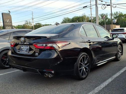Midnight Black Metallic 2023 Toyota Camry SE