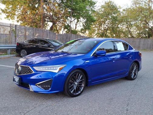 Apex Blue Pearl 2022 Acura ILX Technology & A-Spec Packages