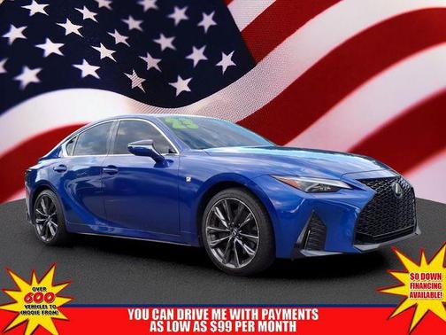 Ultrasonic Blue Mica 2.0 2023 Lexus IS 350 Base