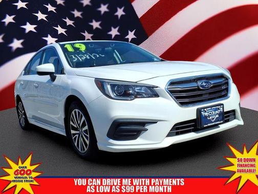 Crystal White Pearl 2019 Subaru Legacy Premium