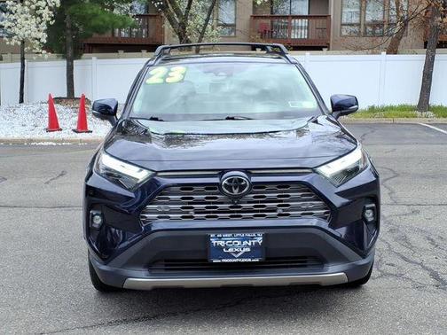 Cavalry Blue/Ice Edge 2023 Toyota RAV4 Limited